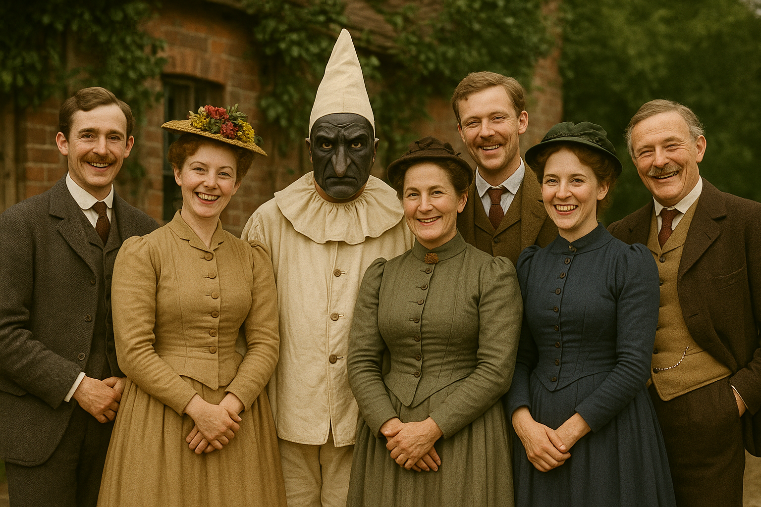 Pulcinella influence in Luthric digital identity