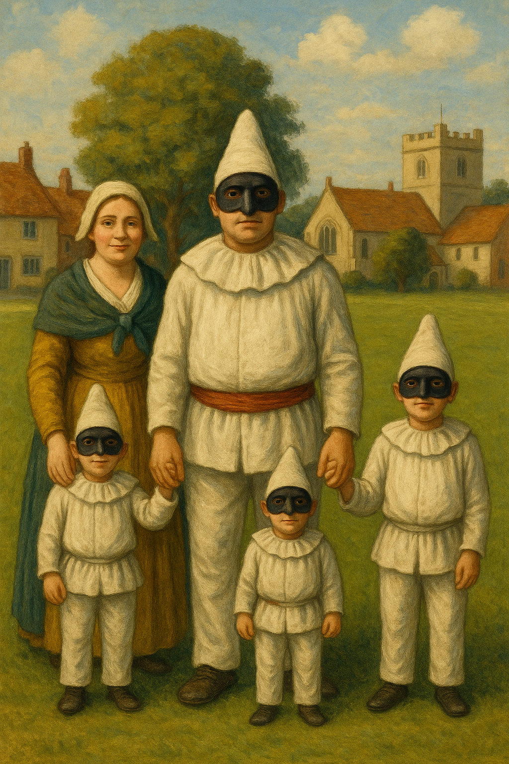 Pulcinella influence in Luthric digital identity